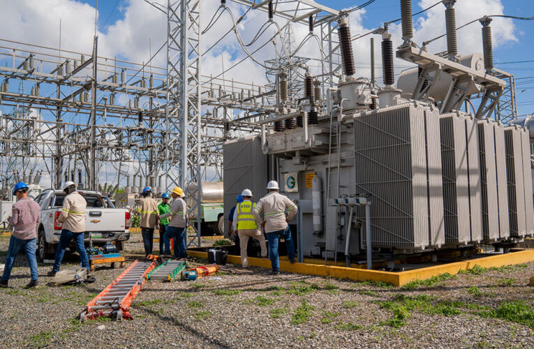 ETED fortalece el sistema eléctrico nacional con nuevas instalaciones en las subestaciones Naranjo a 345 kV en Santiago y Palamara 138 kV en Santo Domingo