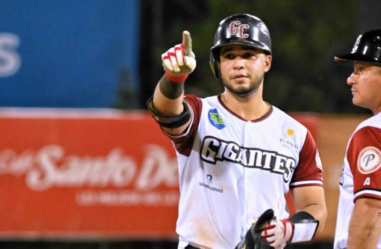 Geraldi Díaz conduce a Gigantes sobre Los Toros continuación béisbol RD