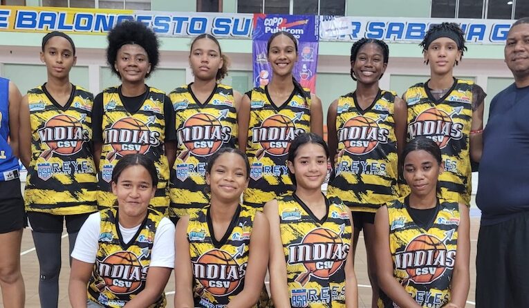 Indias participaran en torneo nacional baloncesto femenino U14 copa Pescadería Wanda