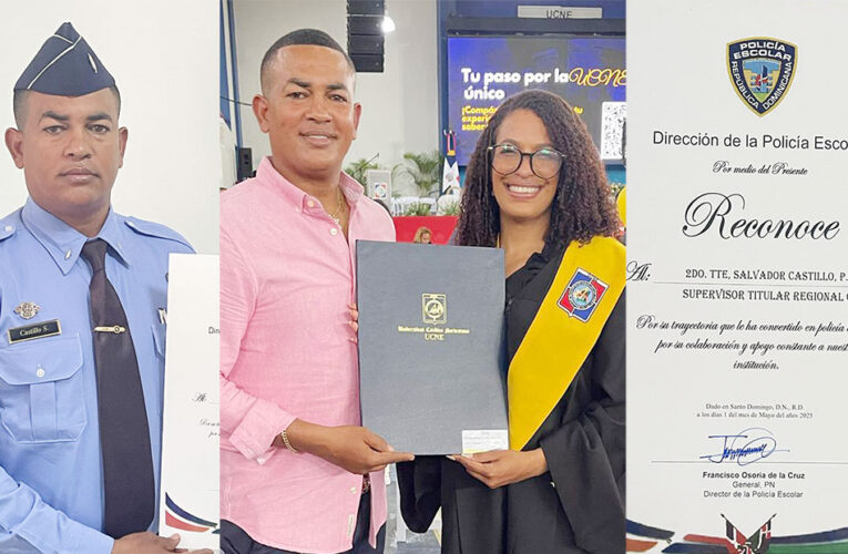 Felicidades al Segundo Teniente Salvador Castillo por doble motivo de orgullo familiar y profesional